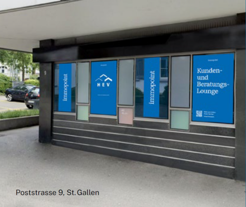 Neue Kunden- und Beratungslounge in St. Gallen