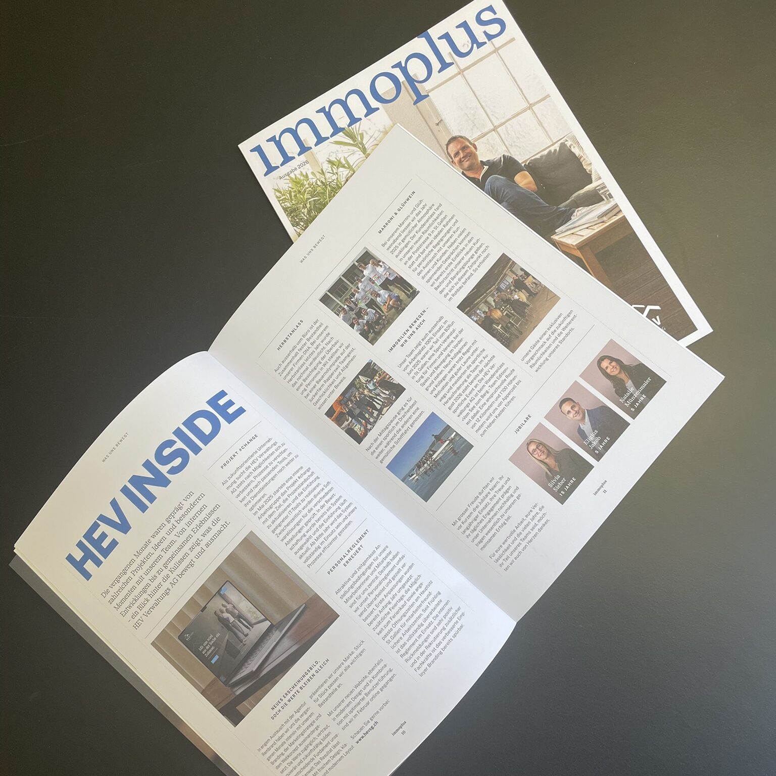 Immobilien Fachmagazin immoplus HEV Verwaltungs AG St.Gallen